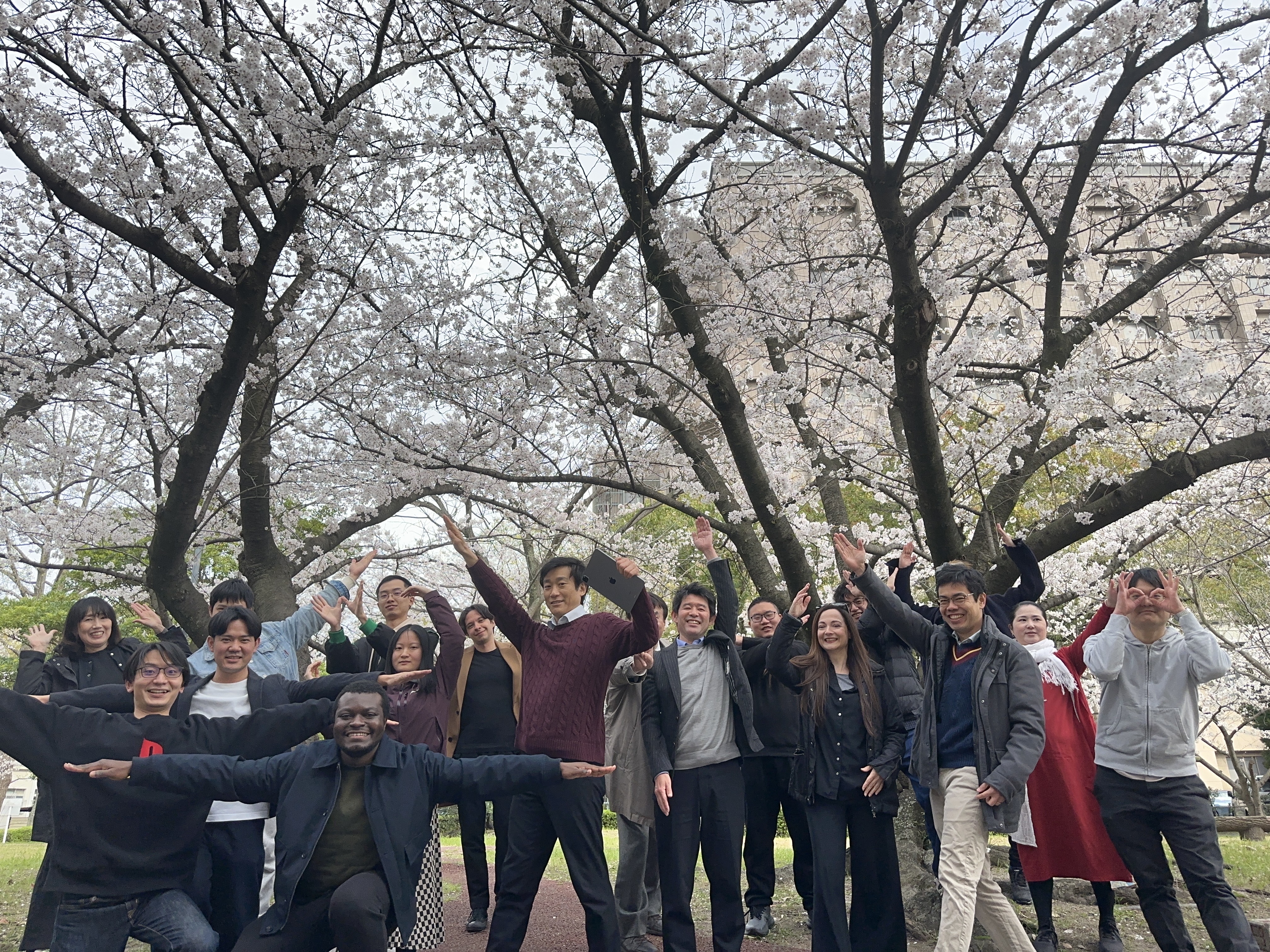 Nagasaki Lab members, Kyushu University